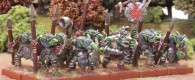 Kings of War: Erste Bilder der Goblins Mantic Games zeigen erstmals Bilder der fertigen Goblin-Speeträger.