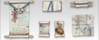 Ein schönes Bitzset mit Karten und Schriftrollen ist seit gestern von Tabletop Arts erhältlich.