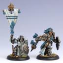 Precursor Knights Officer & Standrad Bearer EUR 17,99