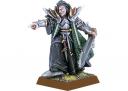 Warhammer Fantasy - Dunkelelfen Hochgeborener mit Handwaffe und Schild