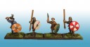 Khurasan Miniatures - Later German infantry with spear and francisca