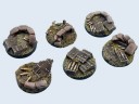 Micro Art Studio - Trench Bases Round 40mm