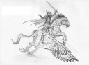 Mantic Games - Vampire Lord on Undead Pegasus Concept