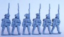 Perry Miniatures - AWI French Chasseurs march attack, 1779 coats