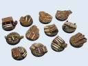 Micro Art Studio - Trench Bases Round 25mm