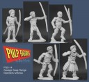 Pulp Figures - Islanders with Bows