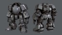 Micropanzer - Mech High Poly Render