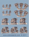 Victoria Lamb - Highland Guard 6 man Heavy Weapon Squad Conversion Kit 