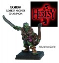 Heresy Miniatures - Goblin Archer Champion