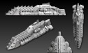 Dystopian Wars - Kingdom of Britannia Vanguard Ship