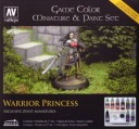 Vallejo - Game Color Miniatur & Paint Set Warrior Princess