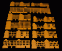 GameCraft Minis-6mm Gebäuderuinen