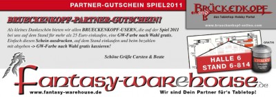 Fantasy Warehouse - Spiel 2011