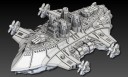 Dystopian Wars Britannia Eagle Class Rotor 1