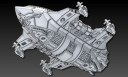 Dystopian Wars Britannia Eagle Class Rotor 3