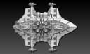 Dystopian Wars Britannia Eagle Class Rotor 4