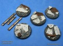 Dragonforge_40mm urban rubble concrete rubble base set 1 1