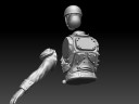 Mad Robot Miniatures - Greatcoat Render