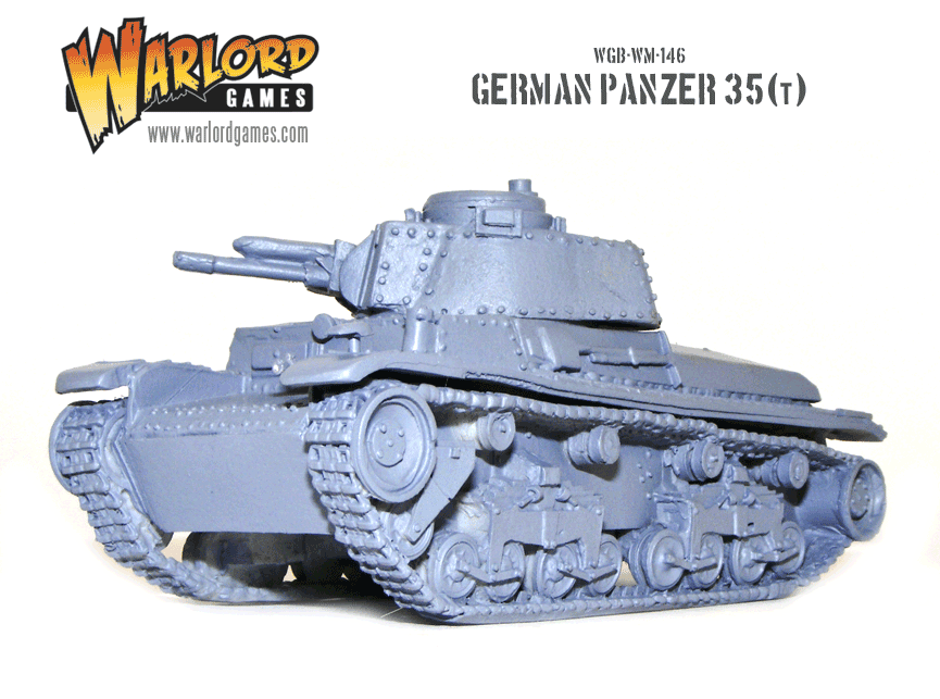 Warlord games Bolt Action panzer 38t