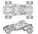 GTK concept vehicle wireframes 1