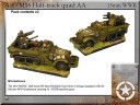 Forged in Battle - M4 Half-track Quad AA
