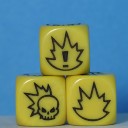 Gaspez-Arts - Fantasy Football - Dice, yellow