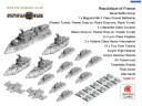 Dystopian Wars - Republique of France L'Armee de Mere