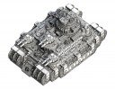 Dystopian Wars - Russian Coalition Kursk Class Land Dreadnought