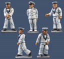 Pulp Figures - Royal Navy Deck Crew