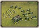 Dystopian Wars Russian Coalition Land Battlegroup farbig