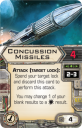 X-Wing Tie Advanced Expansion Concussion Missiles