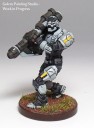 Bemalter Enforcer mit Raketenwerfer Warpath