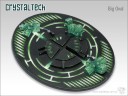 Tabletop Art - Crystal Tech Big Oval