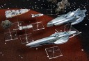 Firestorm Armada Syndicate Ships Battleship und Heavy Cruiser