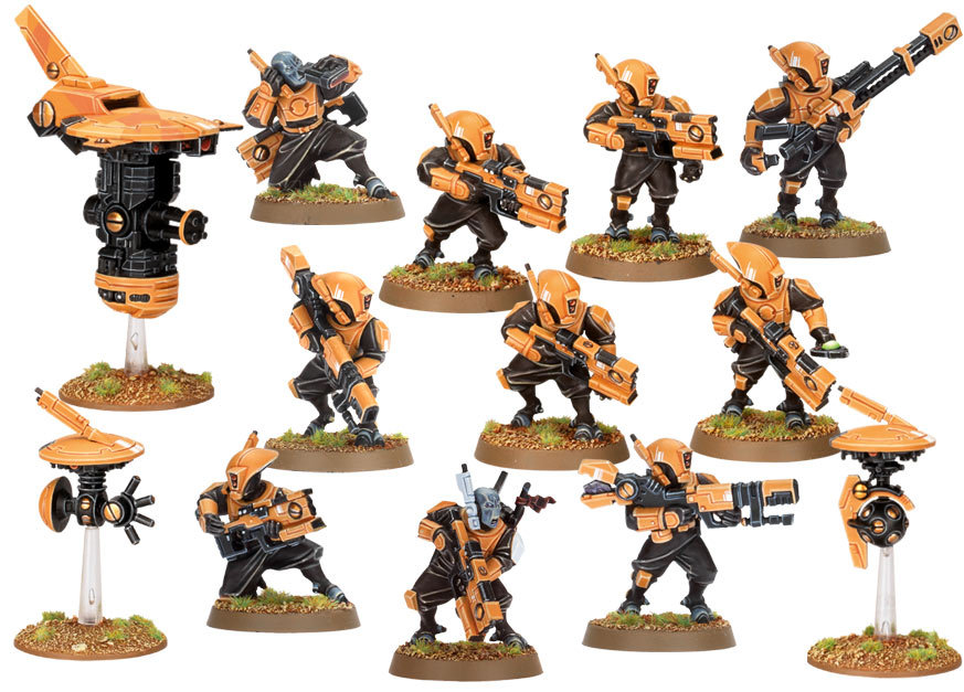 Warhammer 40000 миниатюры тау. Warhammer 40000 фигурки тау. Tau empire pathfinder team. Tau empire pathfinder team. Wh 40k tau empire pathfinder.