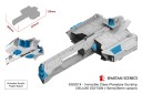 Spartan Scenics Invincible Class Planetary Gunship - DELUXE VERSION (15mm 28mm variant)