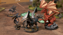 Drake Armeen Kampf Drachen