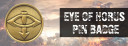 Eye of Horus Pin Badge