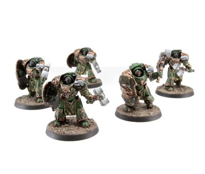 a 't --• SALAMANDERS - MKVI HEADS II LEGION-SPECIFIC UPGRADE PARTS FOR