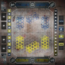 Dreadball Xtreme Kickstarter Spielfeld