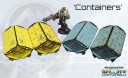 Antenocitis containers for Forward base 1
