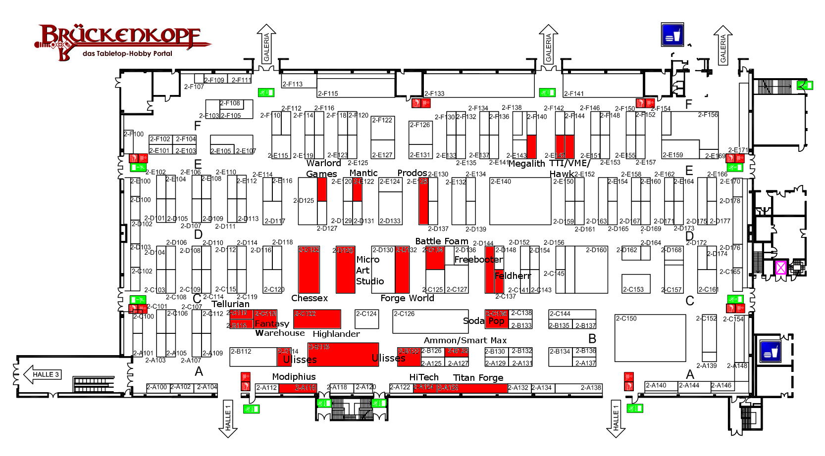 SPIEL 2014 Br ckenkopf Tabletop Hallenpl ne Br ckenkopf Online 