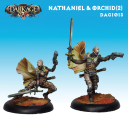 Dark Age_Dark Age Bounty Hunters- Nathaniel and Orchid (Resculpt)