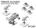 Spartan Games_Firestorm Planetfall    Terran Alliance Aerial Ground Attack Helix