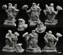 Scibor_28mm:30mm Dwarf Blacksmith #2