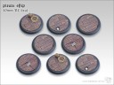 Tabletop Art_Pirate Ship Bases 40MM