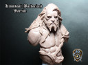 Shieldwolf Miniatures_Bust Krumvaal (Barbarian) Bust