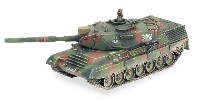 thumbnail image 2 of Flames Of War: German TEAM YANKEE TGBX01 Leopard 2 Panzer Zug (5) Camo By Caleb | #1872885557 2 of 11