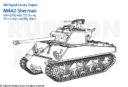 Rubicon Models_3D Drawing M4A3 1