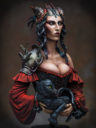 DSM_Dark_Sword_Miniatures_DiTerlizzi_Masterworks_Land_Shark_Tiefling_Bust_13